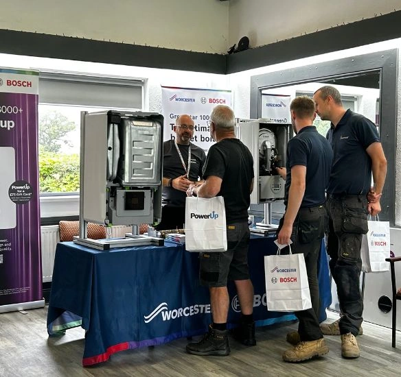 Installers at roadshow
